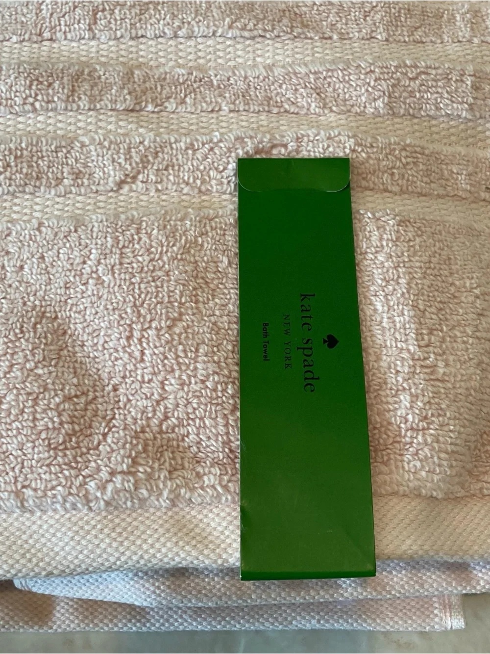 NWT Kate Spade New York bath bundle in adorable pale blush pink